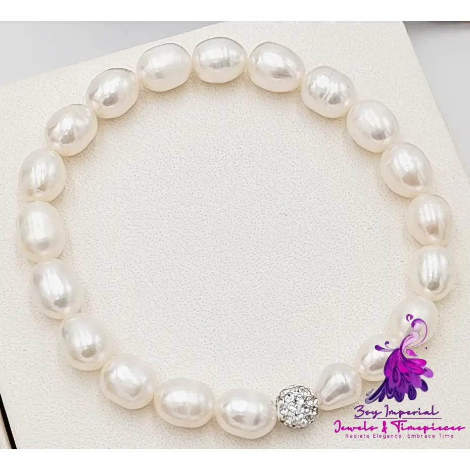 Elegant Freshwater Pearl Bracelet