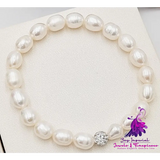 Elegant Freshwater Pearl Bracelet