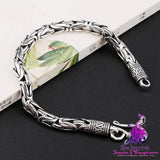 Silver Vintage Ethnic Style Bracelet