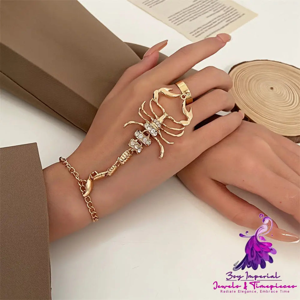 Exaggerated Scorpion Bracelet