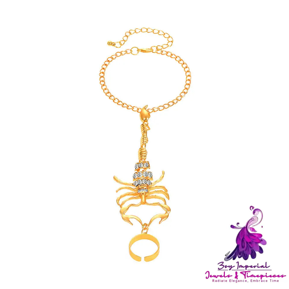 Exaggerated Scorpion Bracelet