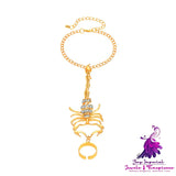 Exaggerated Scorpion Bracelet