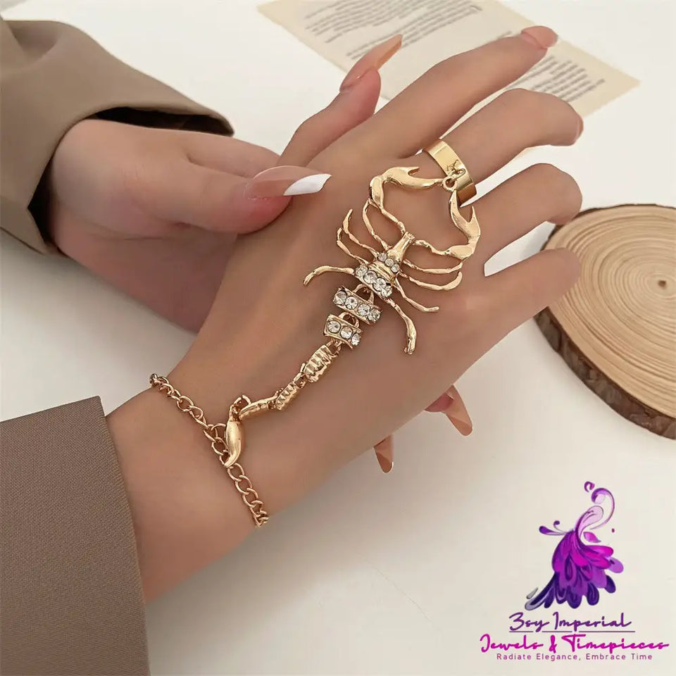 Exaggerated Scorpion Bracelet