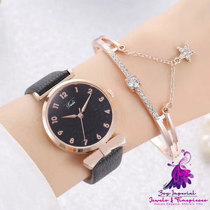 Fashionable Student Watch Set for Women