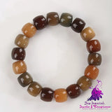 Straight Cut Weathered Bodhi Root Bracelet