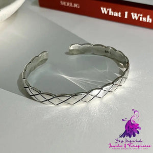 Fashion And Personalized Sterling Silver Bracelet