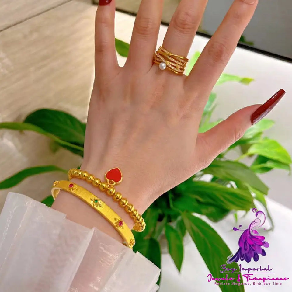 Pure Gold Fashion Bracelet