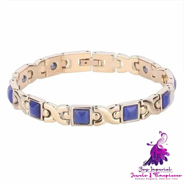 Silver Gold Bracelet for Men and Women