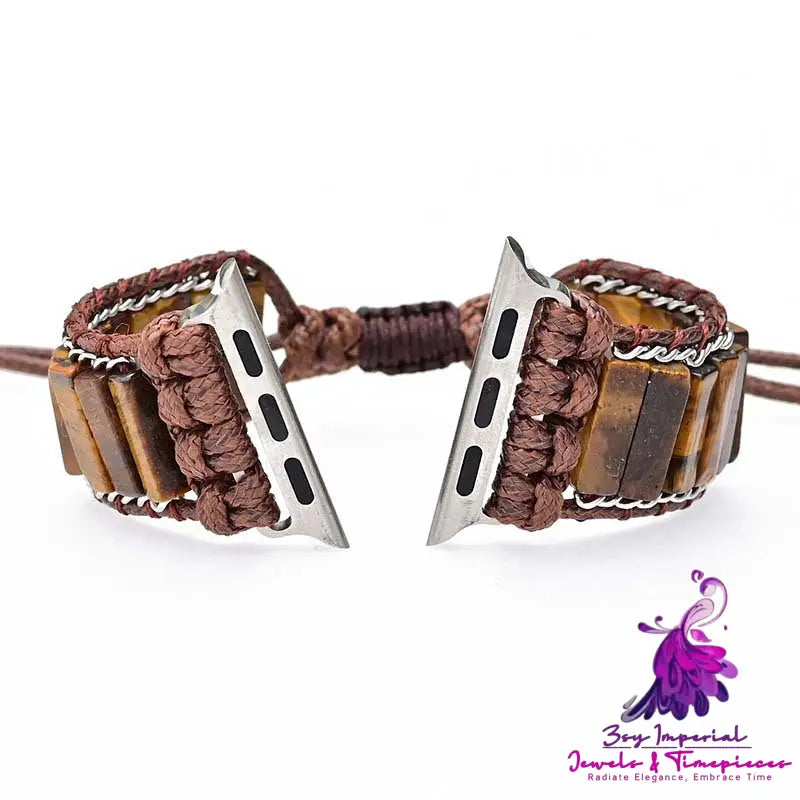 Tiger Eye Stone Fashion Watch Strap