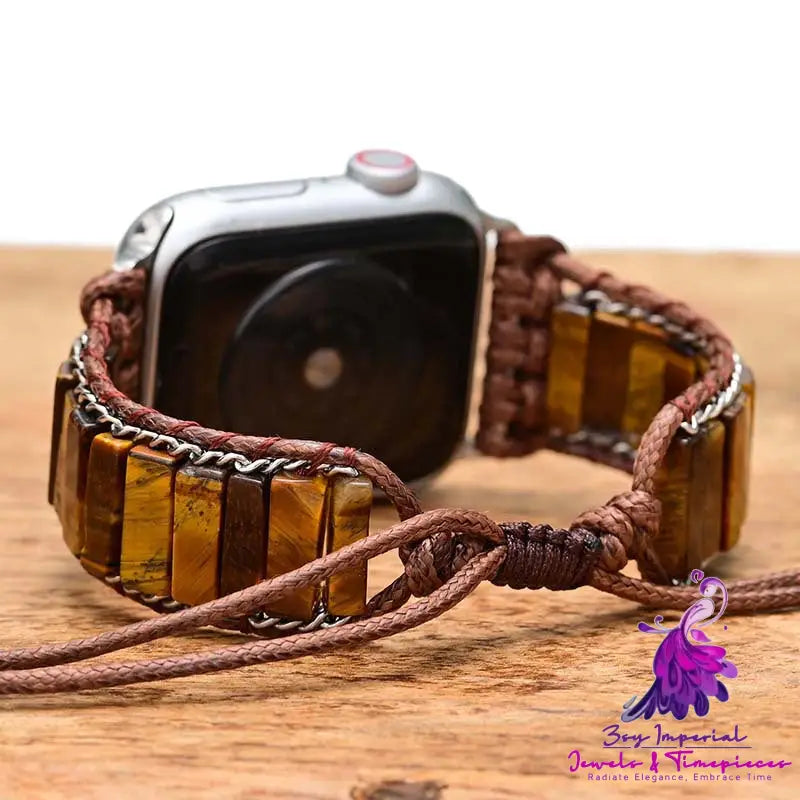 Tiger Eye Stone Fashion Watch Strap