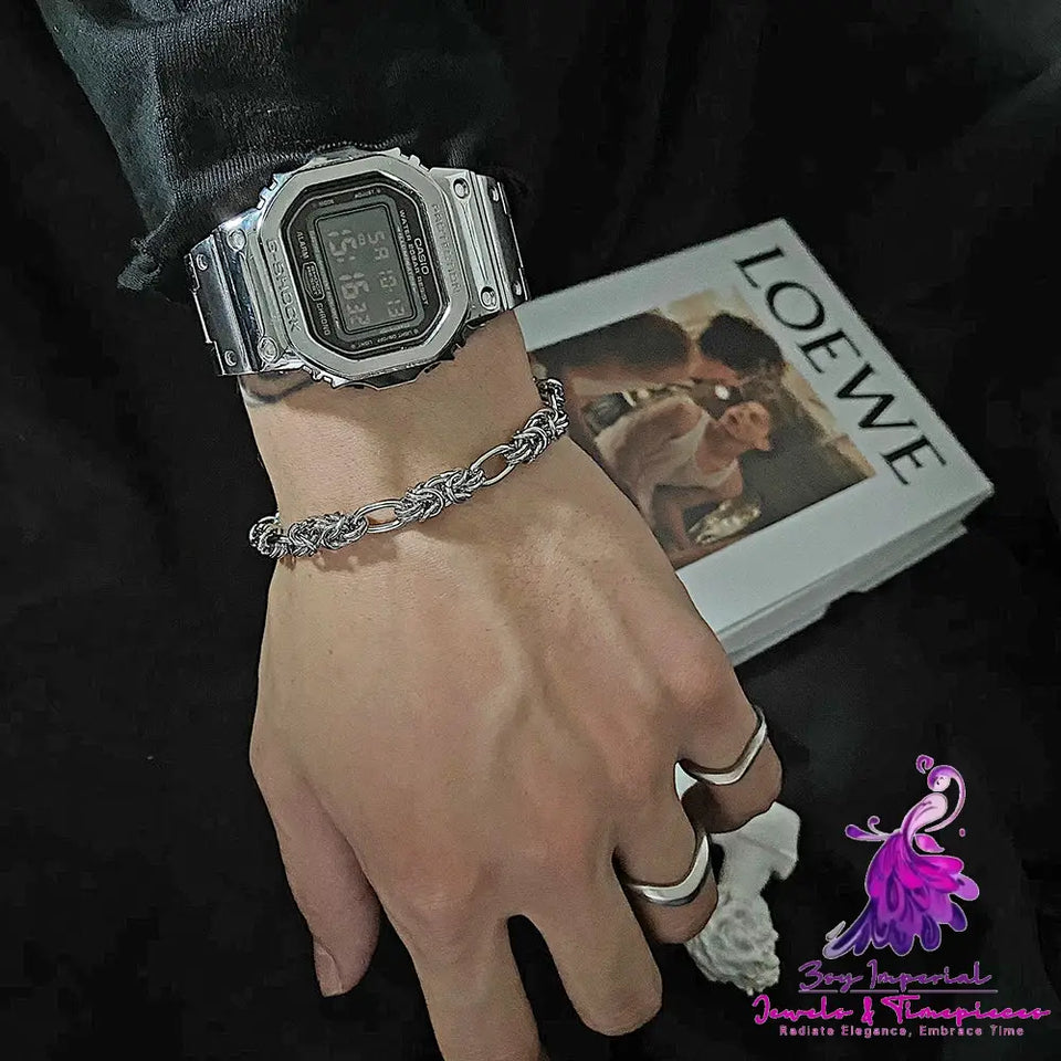 Vintage Fashion Titanium Steel Bracelet