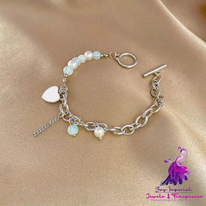 Pearl Love Bracelet Female Niche Design