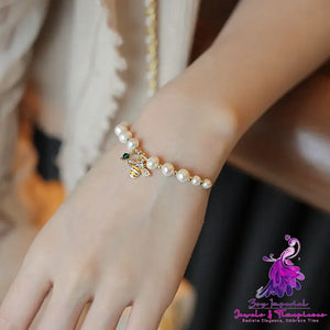 Bee Baroque Pearl Bracelet