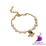 Bee Baroque Pearl Bracelet