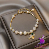 Bee Baroque Pearl Bracelet