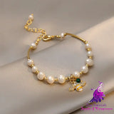 Bee Baroque Pearl Bracelet