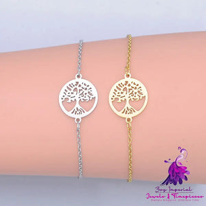 Geometric Tree Of Life Bracelet