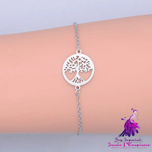 Geometric Tree Of Life Bracelet