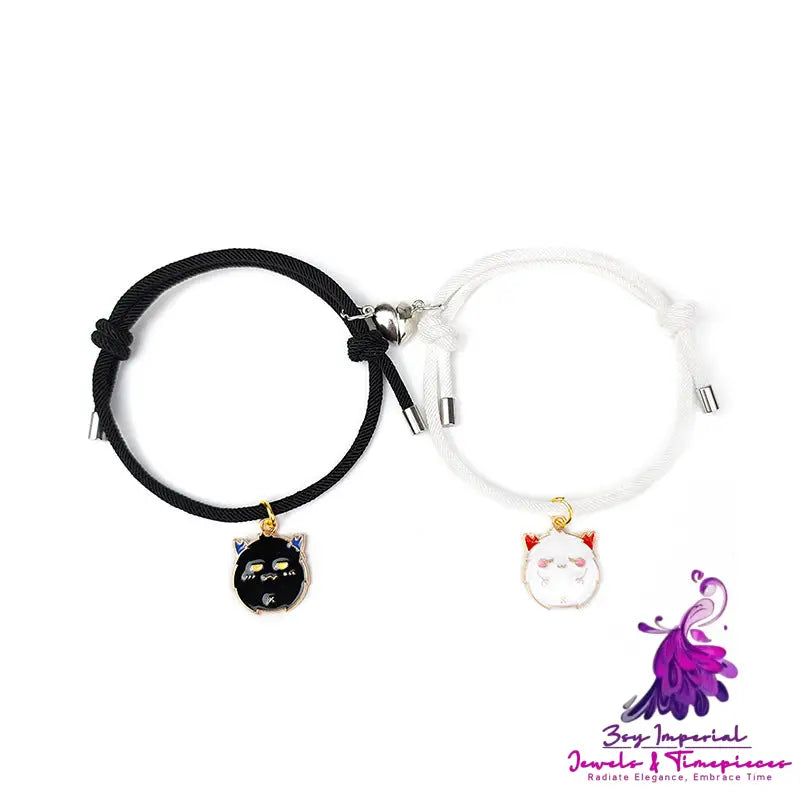 Halloween Lovers Magnet Bracelets