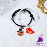 Halloween Lovers Magnet Bracelets