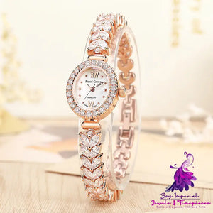 Bracelet Quartz Women’s Full Star Diamond Watch