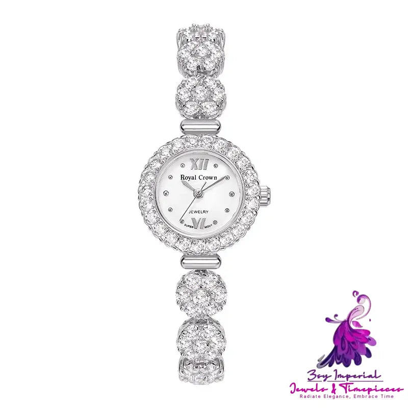 Bracelet Quartz Women’s Full Star Diamond Watch