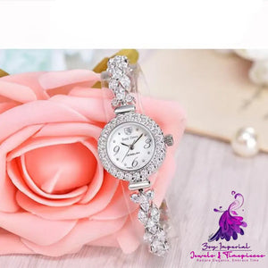 Bracelet Quartz Women’s Full Star Diamond Watch