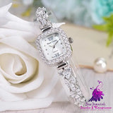 Bracelet Quartz Women’s Full Star Diamond Watch