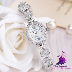 Bracelet Quartz Women’s Full Star Diamond Watch