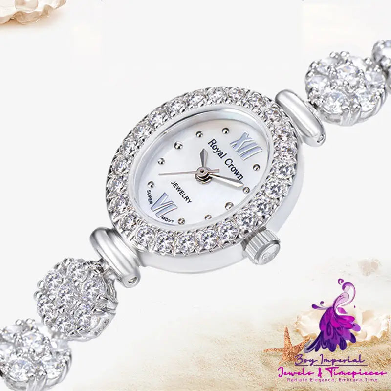 Bracelet Quartz Women’s Full Star Diamond Watch