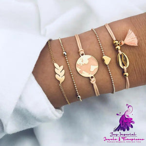 Love Map Bracelet Set