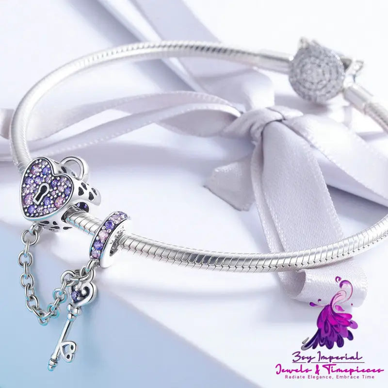 Sterling Silver Heart Spoon Bracelet