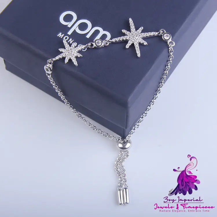 Stars Sterling Silver Bracelet