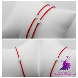 Zodiac Year Thin Red String Bracelet