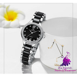 Waterproof Ceramic Ladies Bracelet Watch