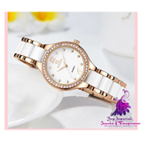 Waterproof Ceramic Ladies Bracelet Watch