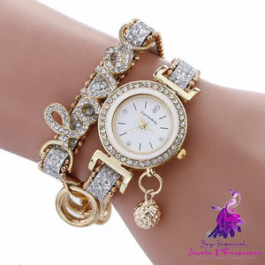 Sequin Bracelet Watch