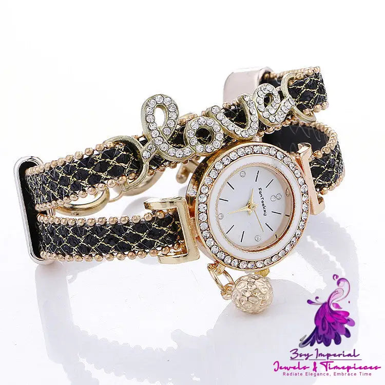 Sequin Bracelet Watch