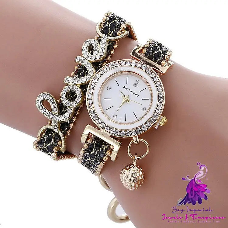 Sequin Bracelet Watch