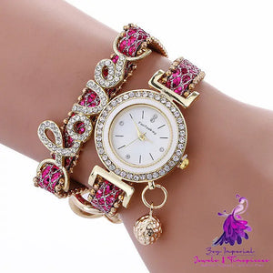 Sequin Bracelet Watch