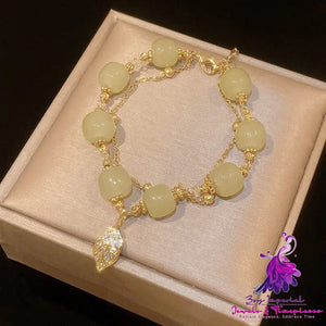 Strawberry Crystal Love Pearl Bracelets