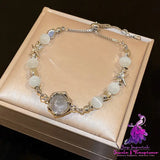 Strawberry Crystal Love Pearl Bracelets