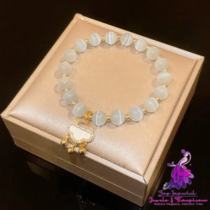 Strawberry Crystal Love Pearl Bracelets