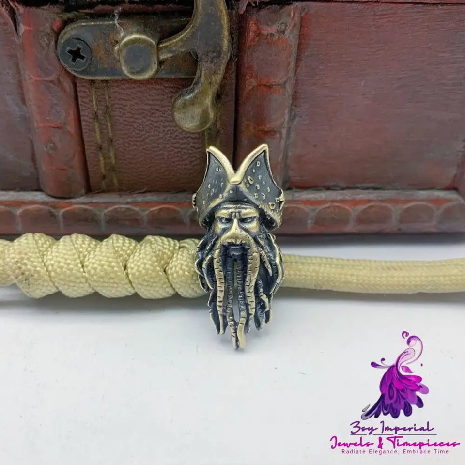 Brass Hand Strap Keychain Pendant