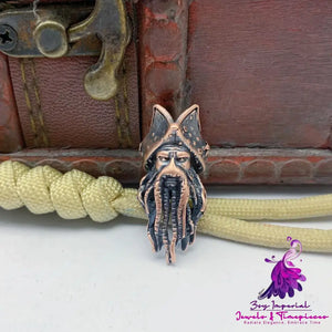 Brass Hand Strap Keychain Pendant