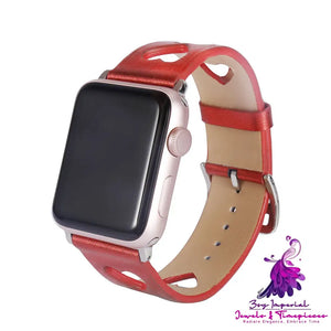 Breathable Women’s Love Skeleton Iwatch Band