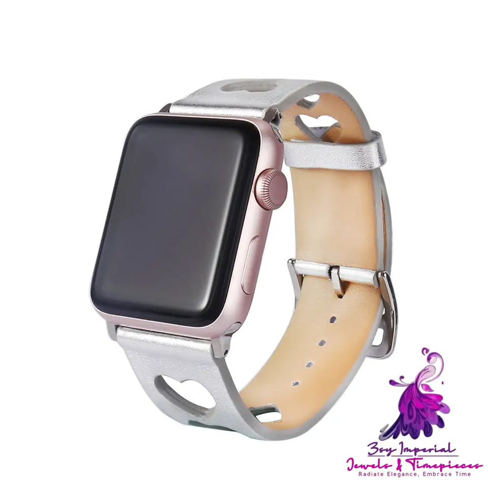 Breathable Women’s Love Skeleton Iwatch Band