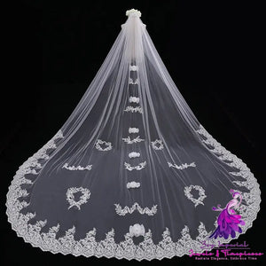 Long Bridal Veil