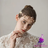 Pearl Flower Wedding Headband