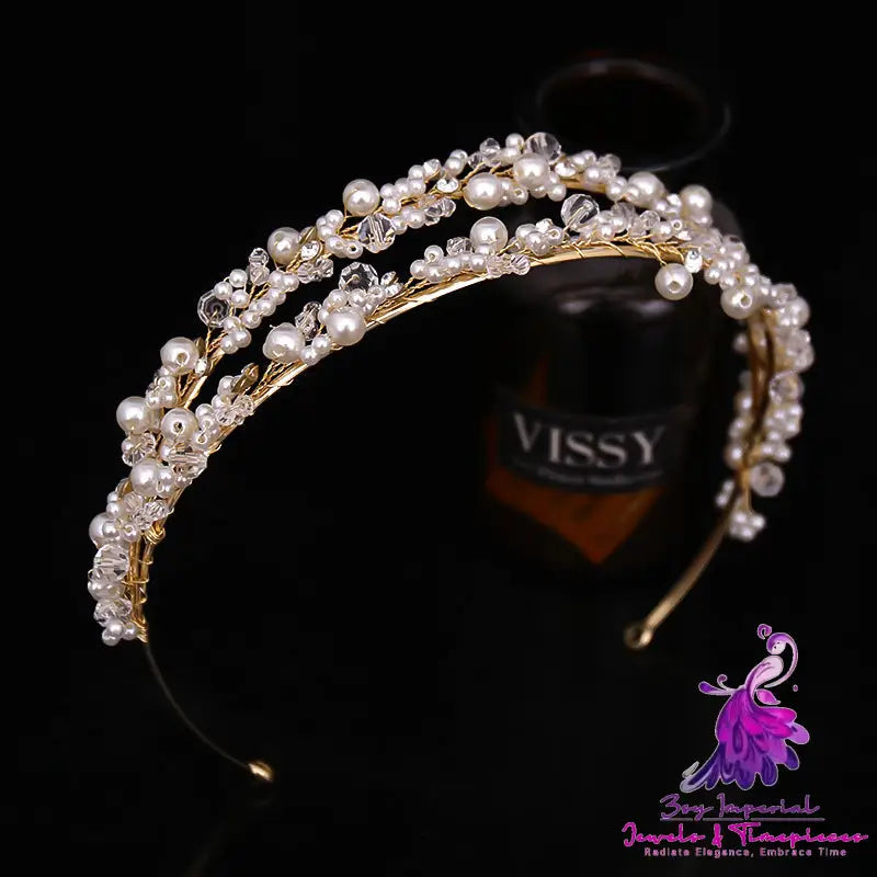 Women’s New Pearl Bridal Tiara